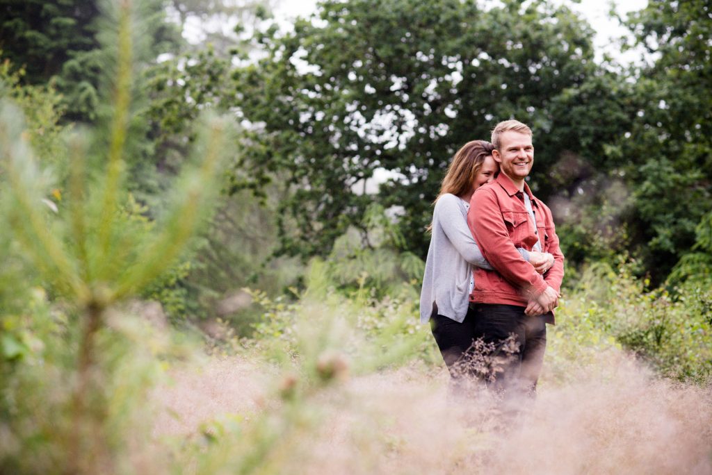 Happy engagement photography Surrey