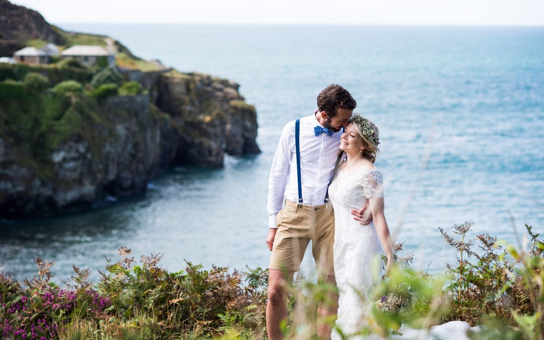 Cornwall Wedding Photography – Coastal Cornish Wedding