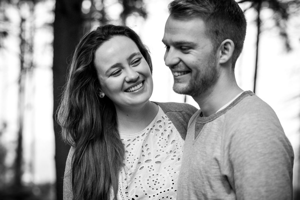 Relaxed engagement photography Surrey