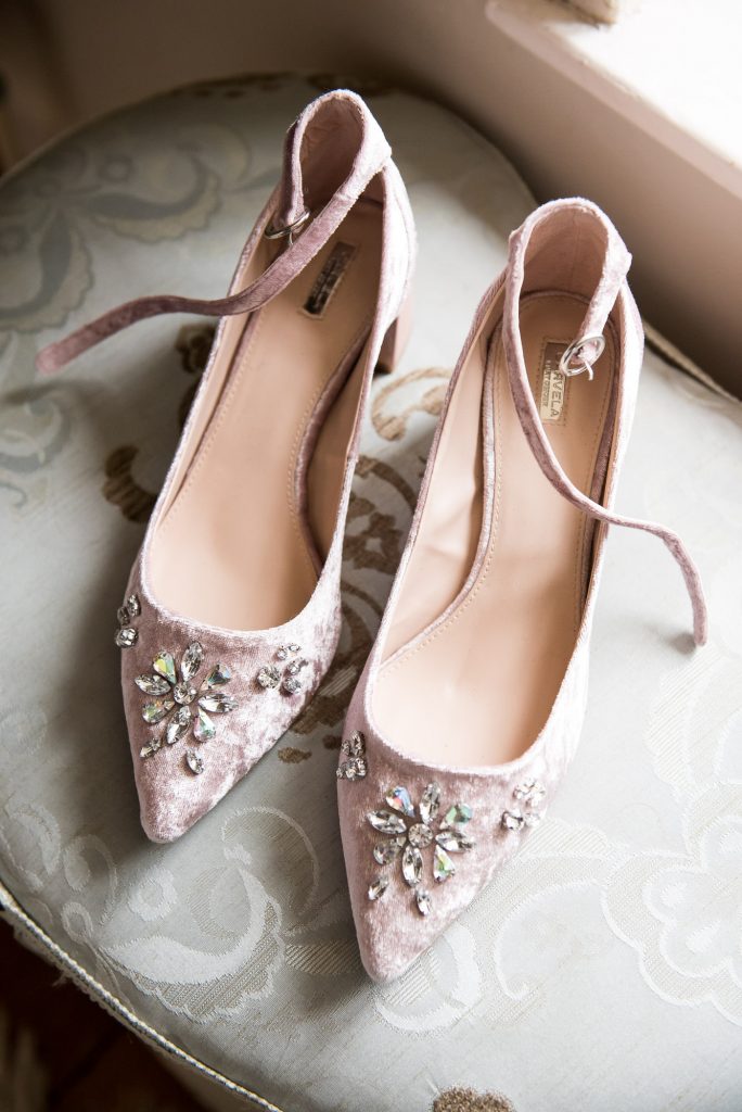 Carvela bridal shoes pre wedding photography
