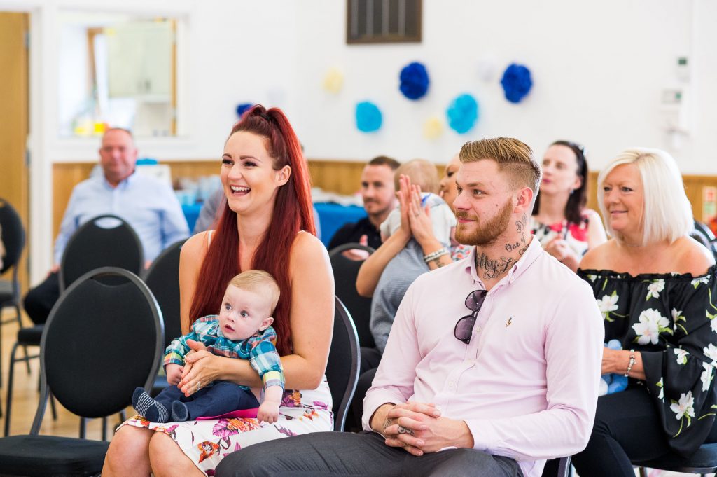 Naming Day Ceremony. Essex Family Photography. Baby Blessing at Highwood Village Hall.