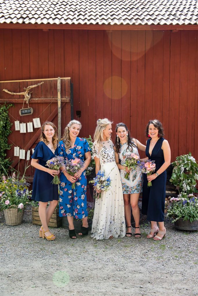 Swedish Wedding - Kroksta Gard Wedding - Natural Group Photography