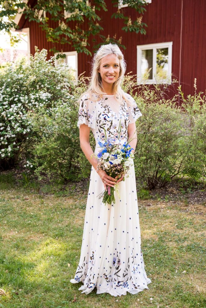Swedish Wedding - Kroksta Gard Wedding - Gorgeous Boho French Connection Bride