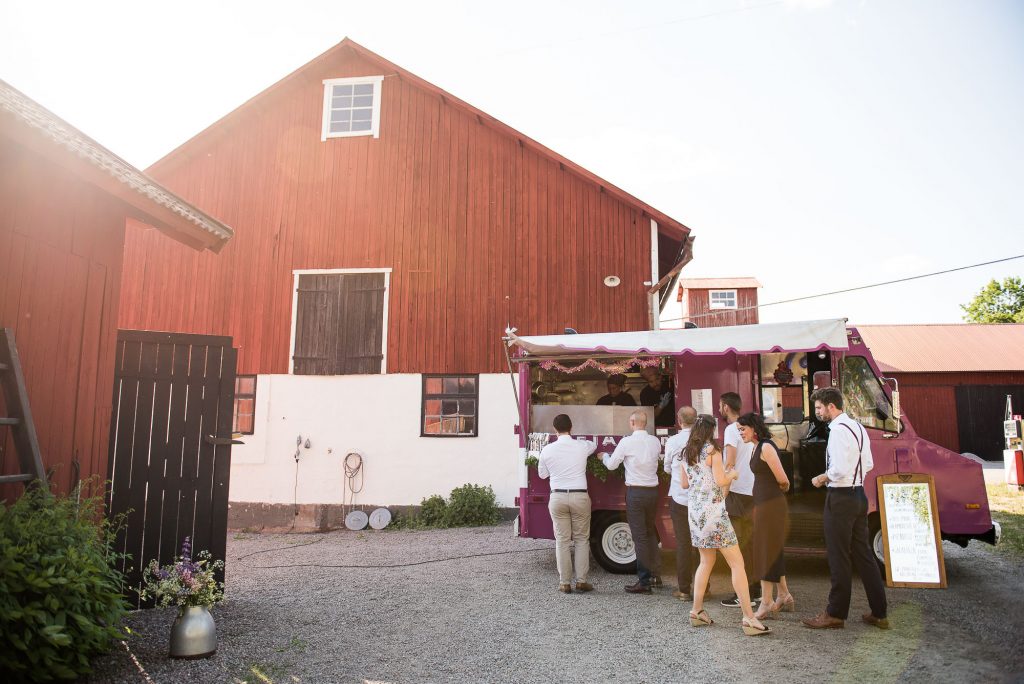 Swedish Wedding - Kroksta Gard Wedding - Food Truck Wedding Catering