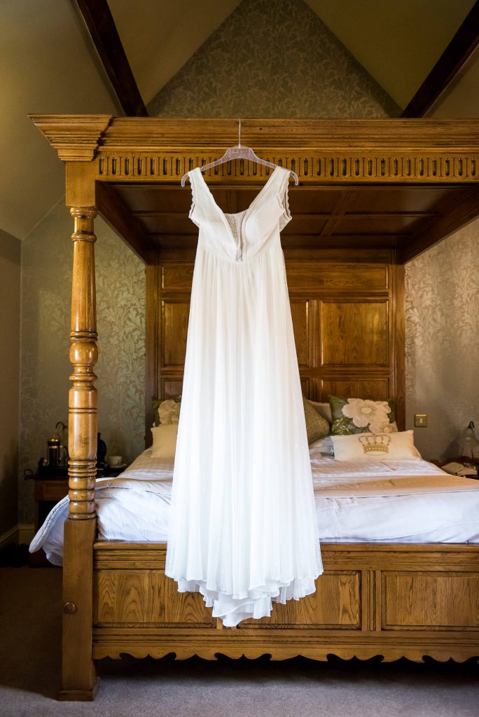 Inkersall Grange Farm Wedding - Same Sex Wedding Photography - Rembo Styling Wedding Dress