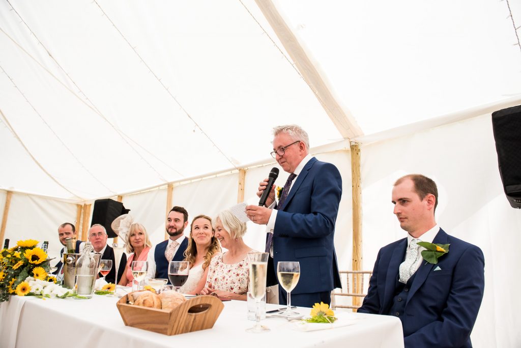 Father of The Bride Gives His Wedding Speech