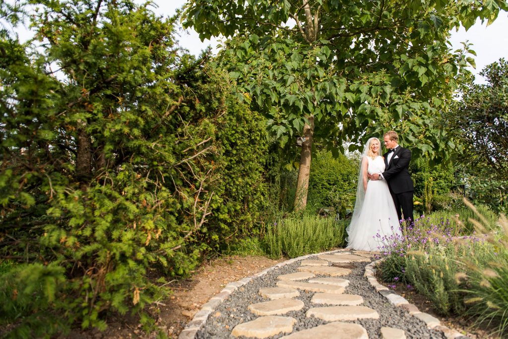 Outdoor Wedding Photography Surrey, Natural Wedding Photography In Gorgeous Garden Setting