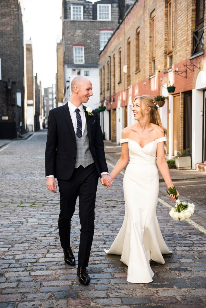 Old Marylebone Town Hall Wedding, relaxed and natural couples photography