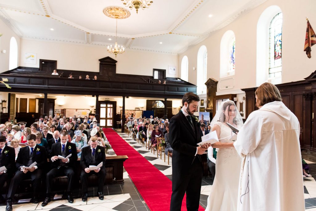 Wedding at Holy Trinity Church Guildford 