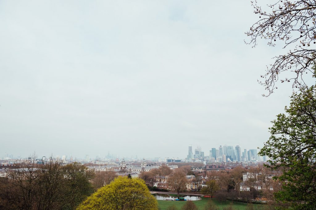 London Skyline from Greenwich Park
