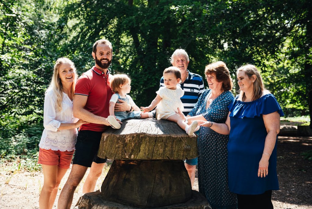 Virginia Family Photography Portrait in the woods