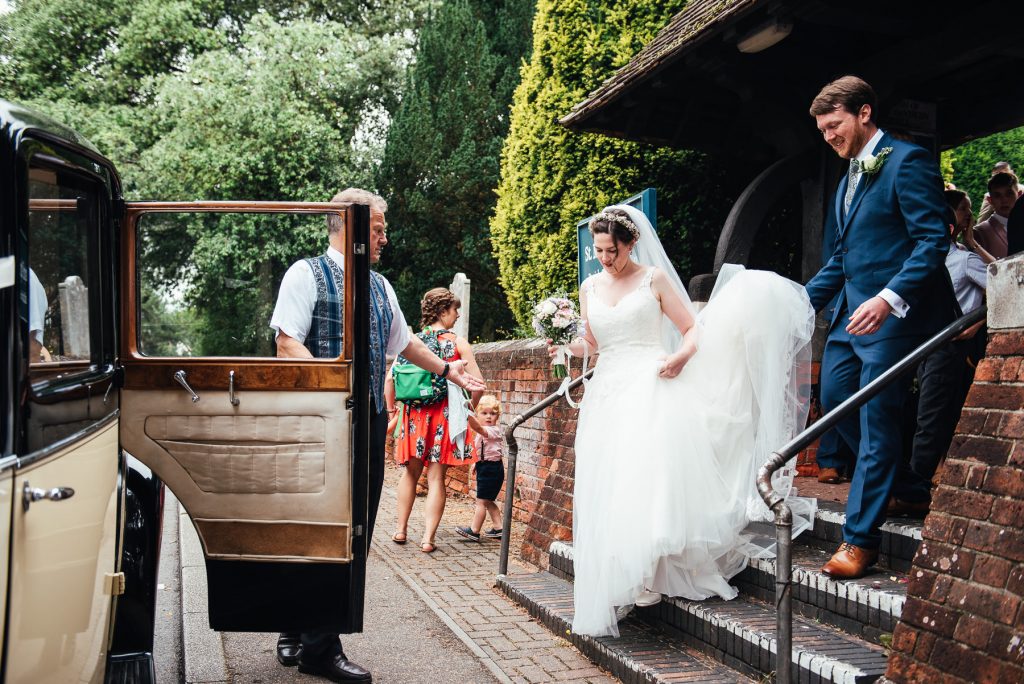 Natural documentary wedding photography Surrey