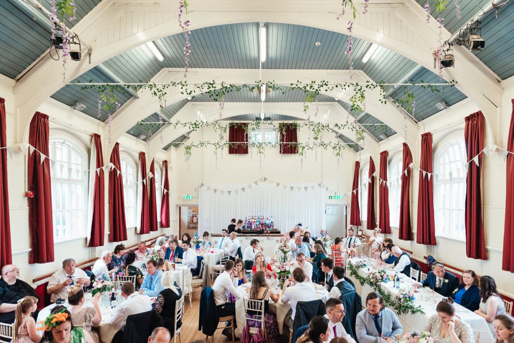 Horsell Village Hall for a DIY village hall wedding