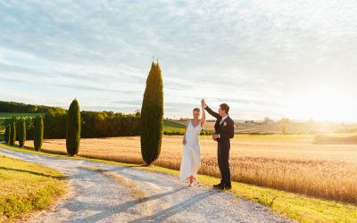 Destination Wedding Photography France – An Outdoor Vineyard Wedding