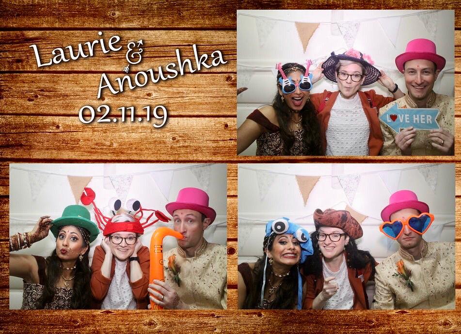 Fun and quirky photo booth image