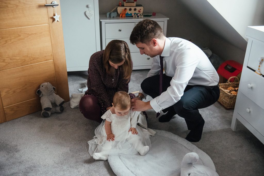 Relaxed Christening Photography Surrey