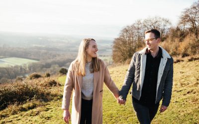 Surrey Engagement Photography – Ranmore Common Engagement Shoot