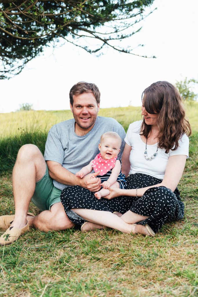 Natural and Candid Socially Distanced Family Shoot