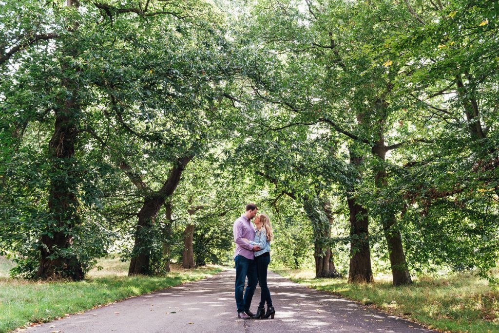 Relaxed Engagement Photography London