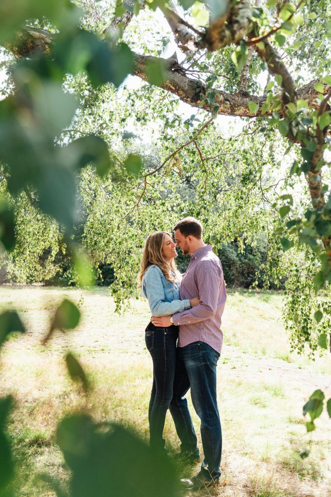 Outdoor Dreamy Engagement Photoshoot