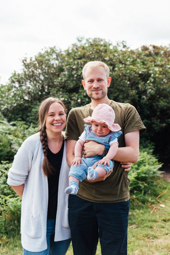 Natural family portrait, Surrey family photography