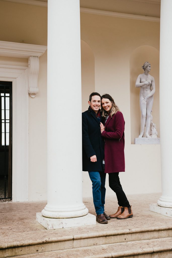 Relaxed and Candid Couples Pre-Wedding Shoot at Painshill Park