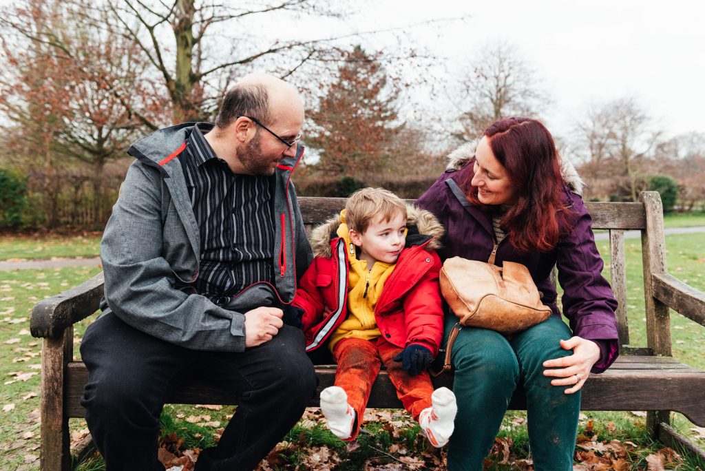Relaxed Nonsuch Mansion Family Shoot Portrait