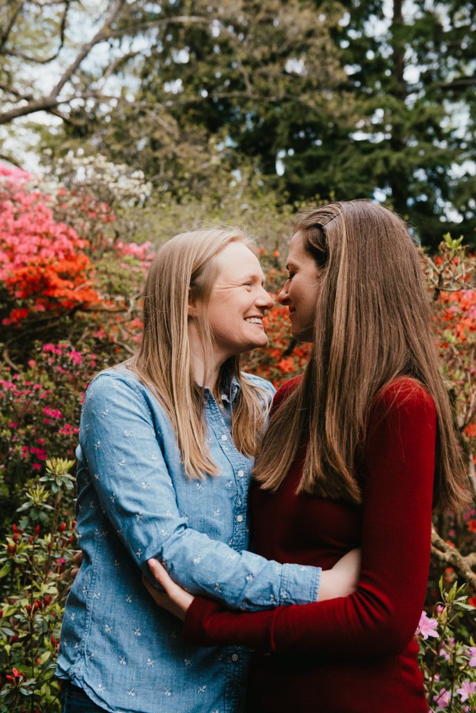 Romantic and Intimate LGBT engagement shoot