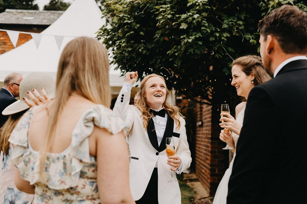 Relaxed LGBT Wedding Photography, Surrey