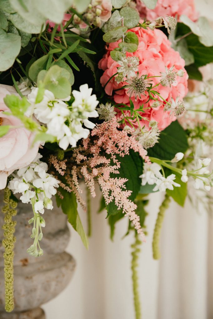 Romantic and whimsical Wedding Florals