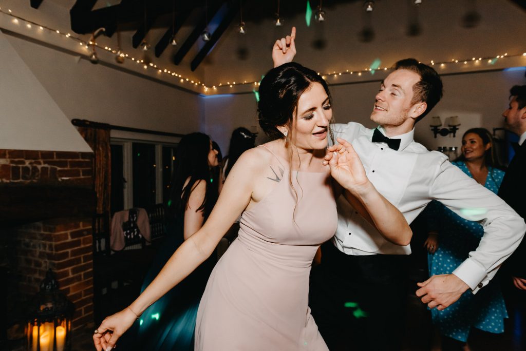 Fun Wedding Dance Floor Photography