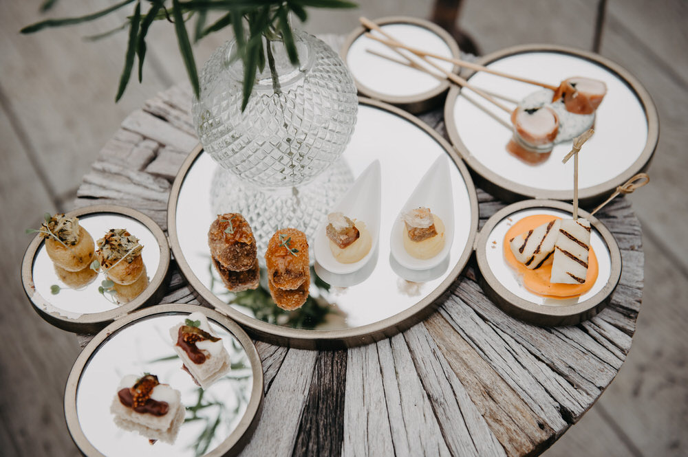 Wedding Canapé Food - Surrey Wedding Photography
