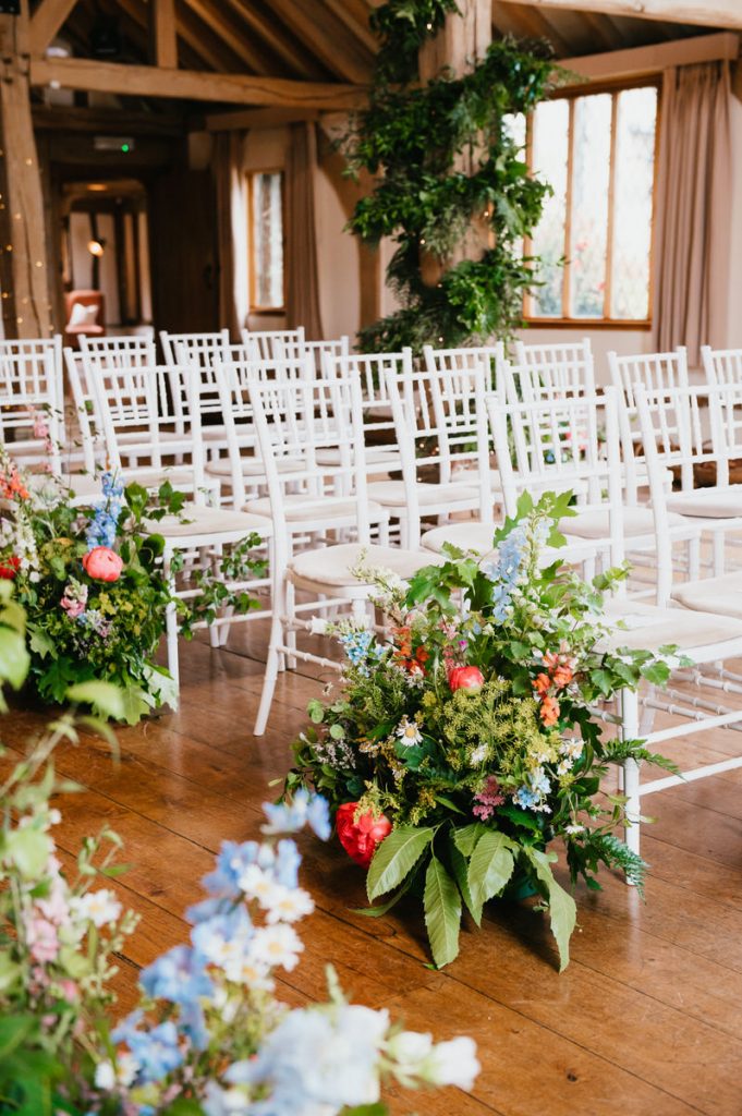 Wildflower Meadow Wedding Ceremony Room
