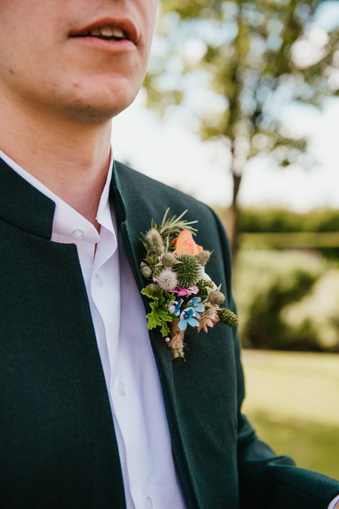 Wildflower Wedding Button Hole