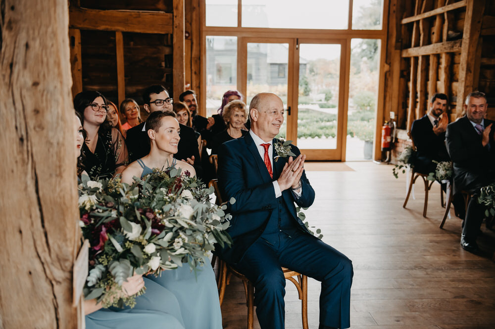 Guests Watch During Wedding Ceremony