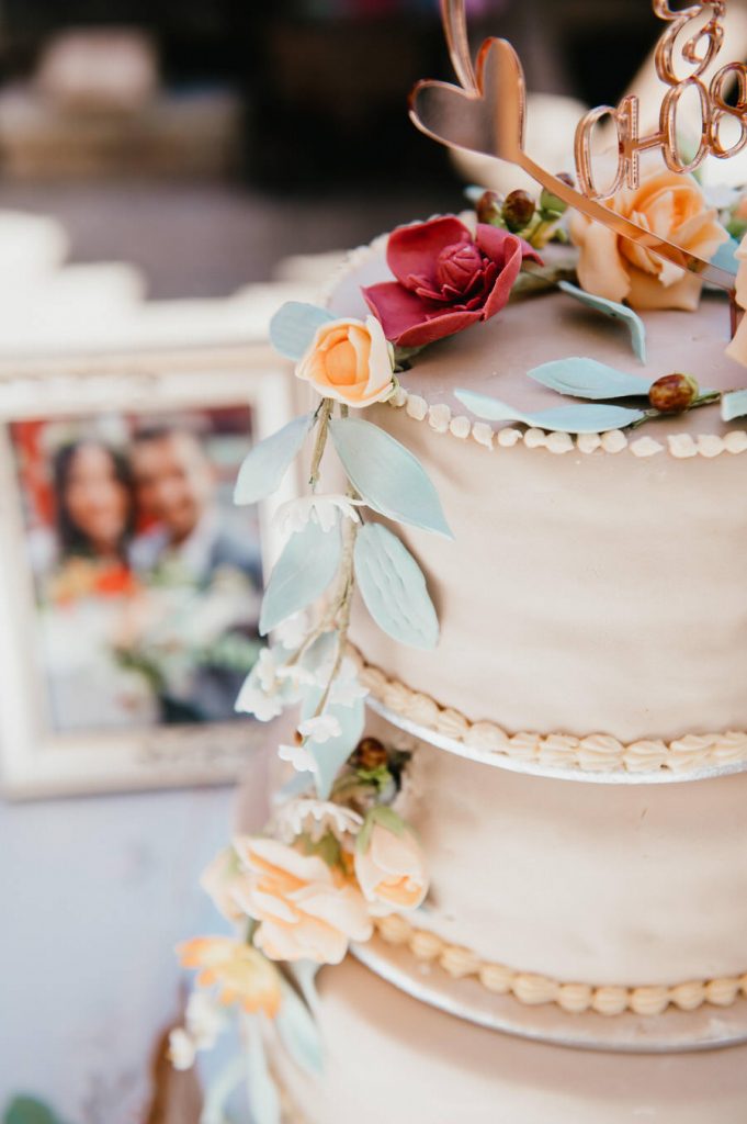 Home Made Wedding Cake - Surrey Wedding Photography