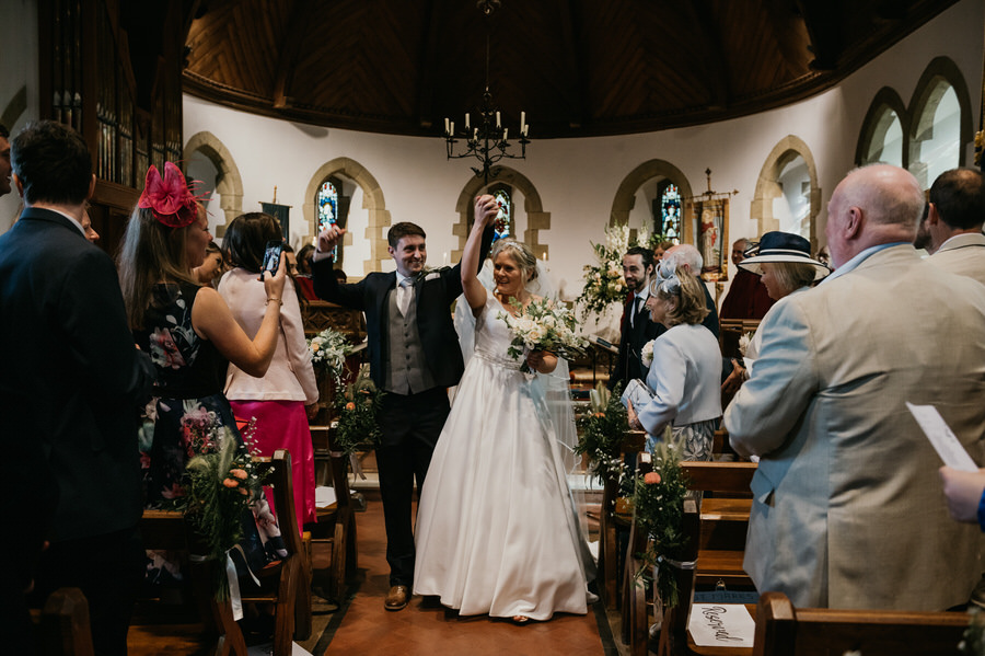 Fun and Lively Church Wedding