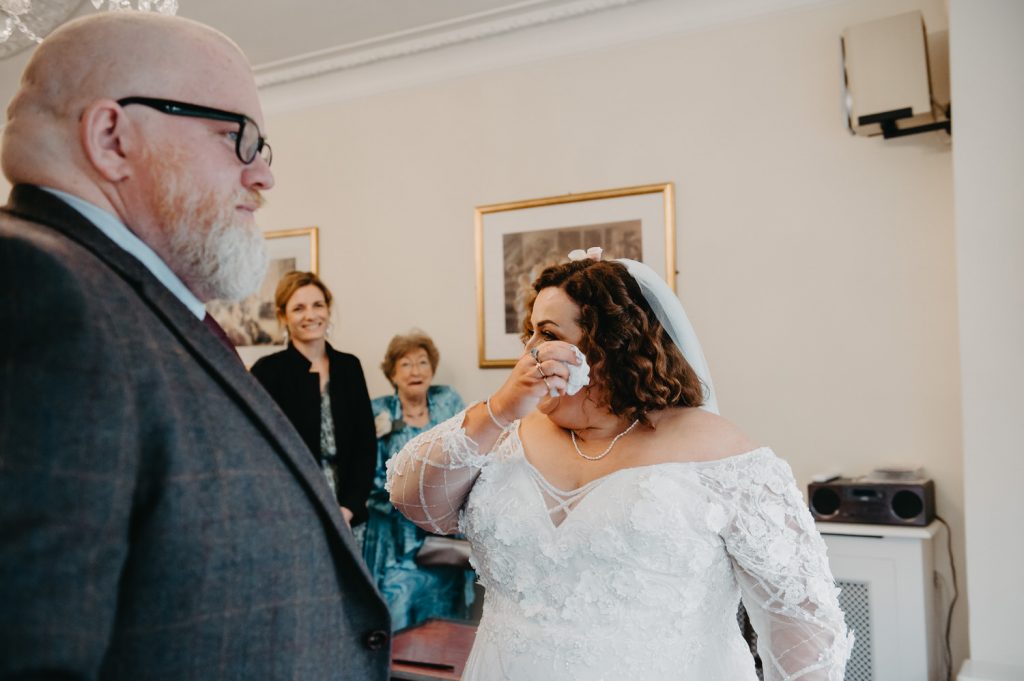 Emotional Wedding Ceremony - Surrey Wedding Photographer