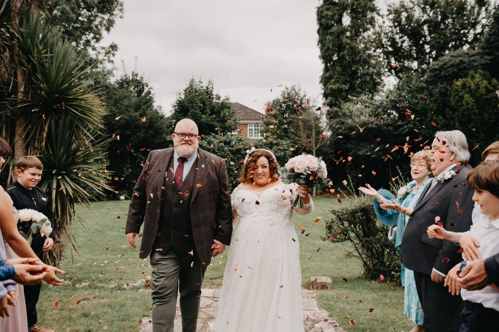 Candid Confetti Photography - Weybridge Registry Wedding