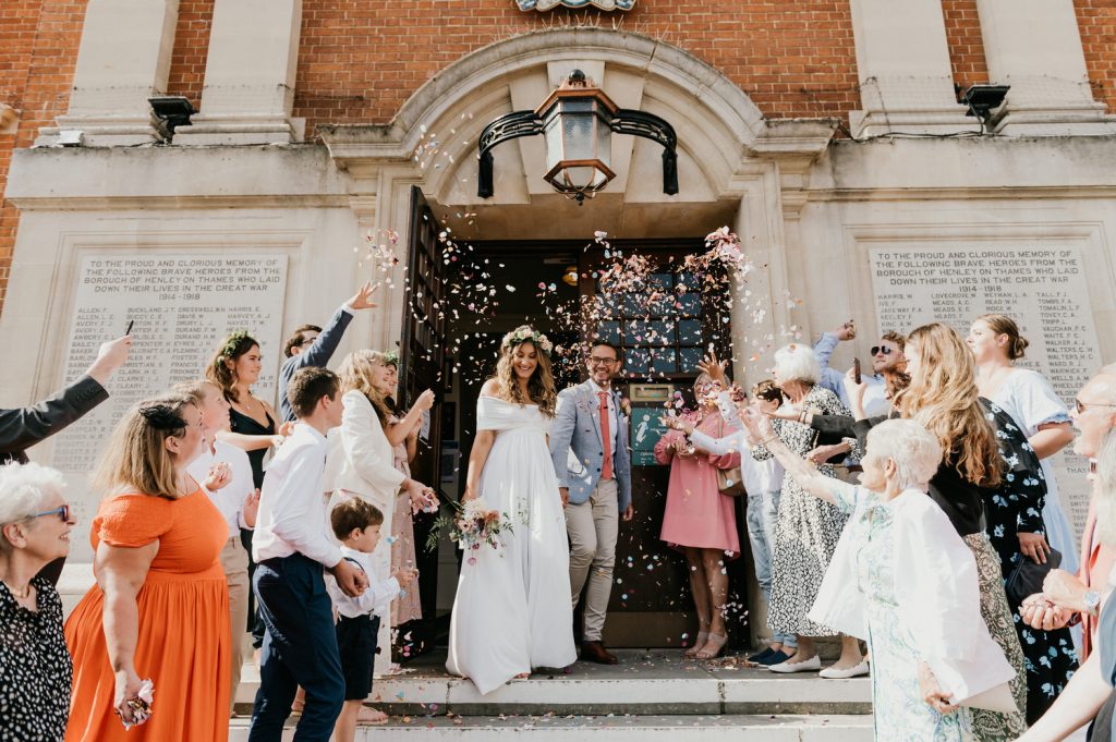 relaxed Henley-on-thames wedding
