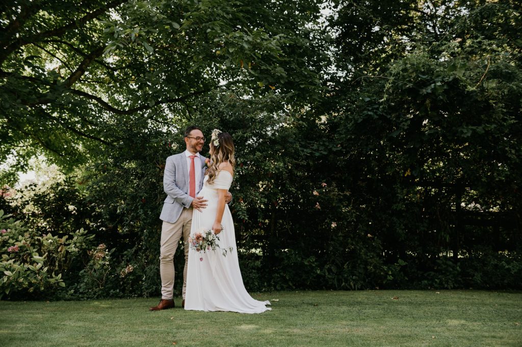 Outdoor Couples Portrait - Henley-On-Thames Wedding