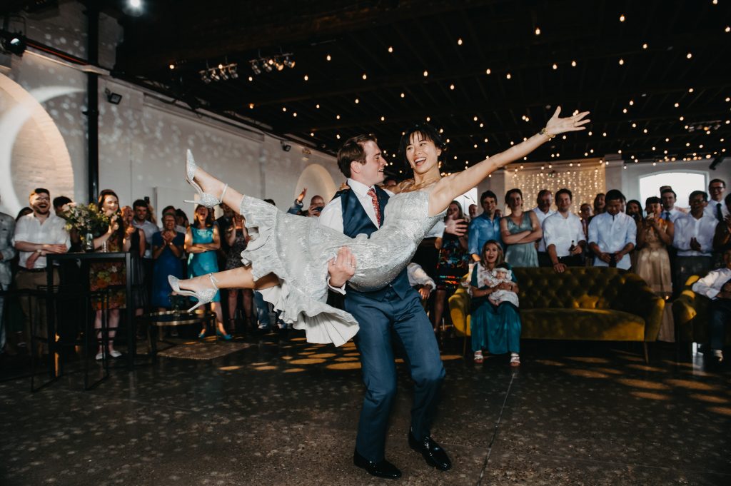 Fun and Energetic Wedding First Dance - London Wedding Photography