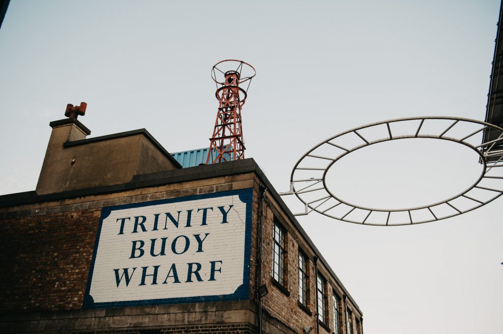 Trinity Buoy Wharf Sign