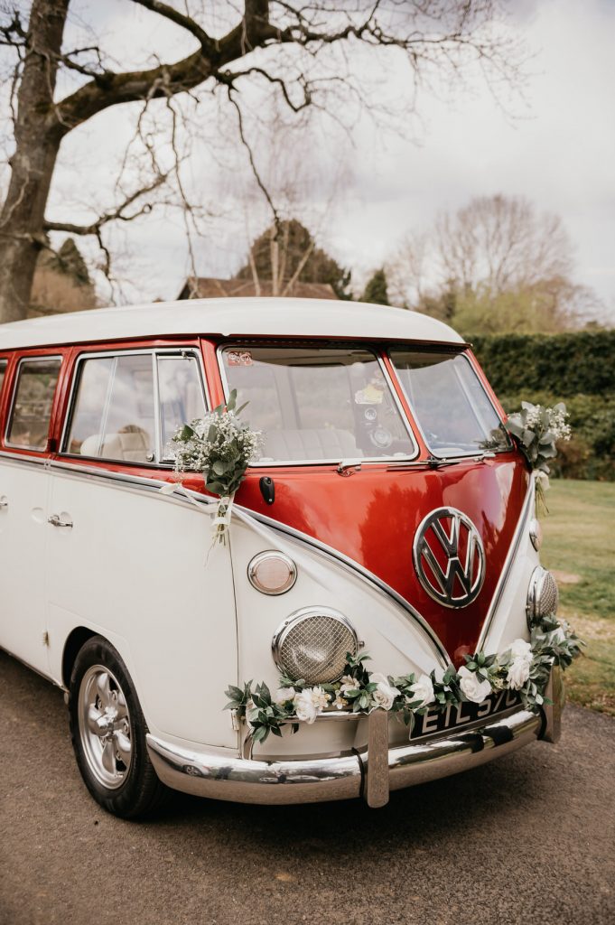 Vintage VW Campervan - Surrey Wedding Photography