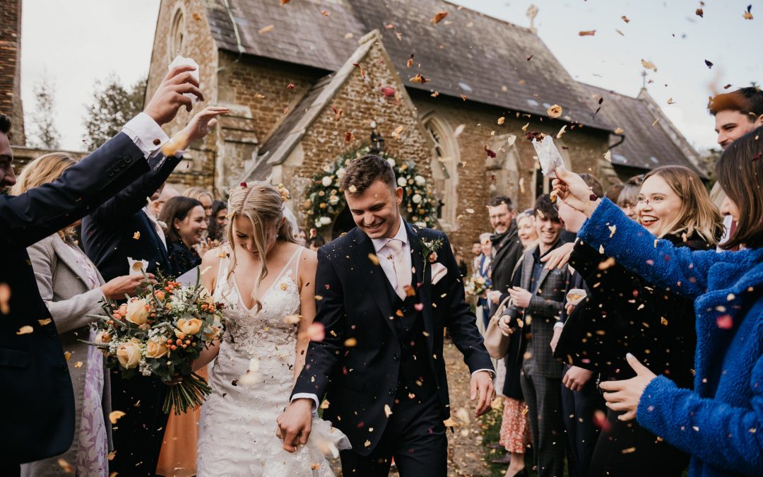 Surrey Wedding Photography – Fun Grittenham Barn Wedding