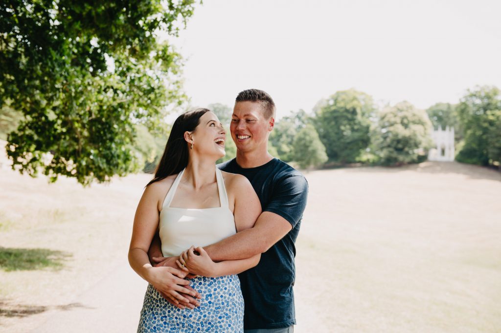 Fun and Relaxed Engagement Portraits - Surrey