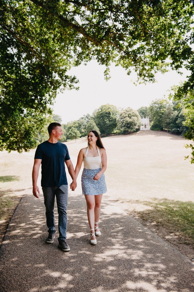 Relaxed Engagement Portraits - Surrey