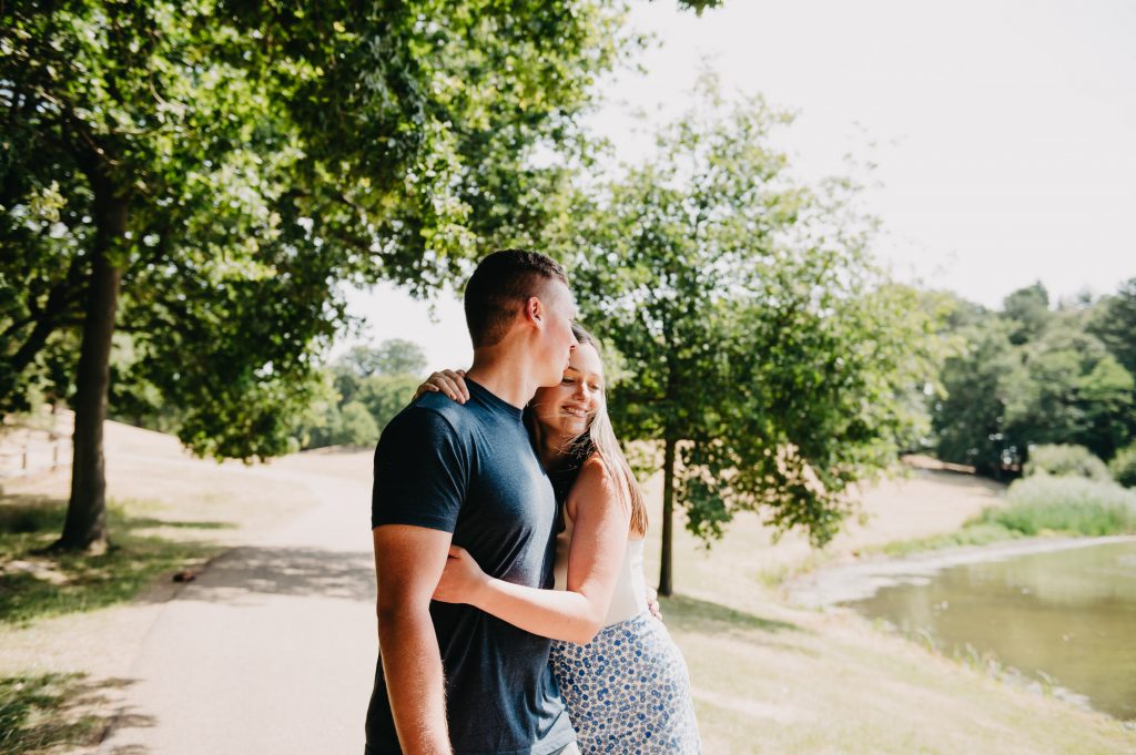 Fun and Relaxed Engagement Portraits - Surrey