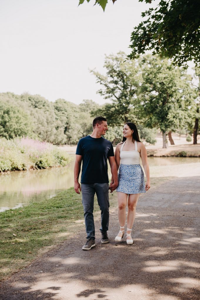 Relaxed Surrey Engagement Photography 