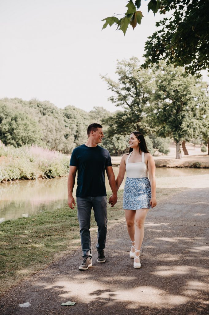 Fun and Relaxed Surrey Proposal Photography